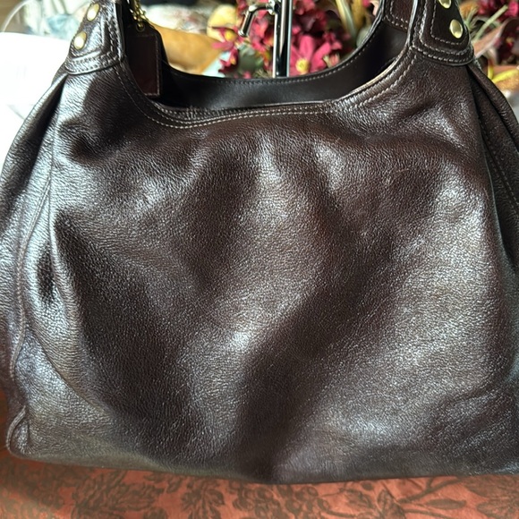 Coach 14313 Brown Leather Maggie Madison Women's Bag - Picture 4 of 15